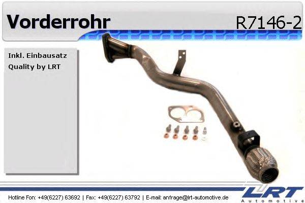 Труба выхлопного газа LRT R7146-2