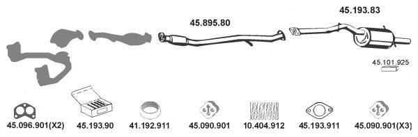 Система выпуска ОГ EBERSPÄCHER 452003