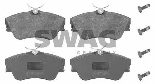 Комплект тормозных колодок, дисковый тормоз SWAG 30916304