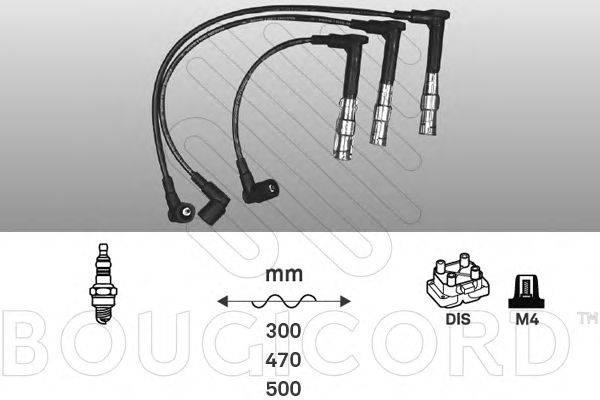 Комплект проводов зажигания BOUGICORD 7222