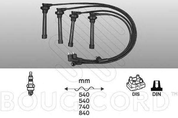 Комплект проводов зажигания BOUGICORD 7237