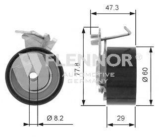 Натяжной ролик, ремень ГРМ FLENNOR FS02147
