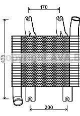 Интеркулер AVA QUALITY COOLING HY4230