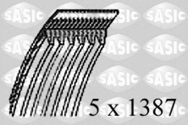 Поликлиновой ремень SASIC 1770061