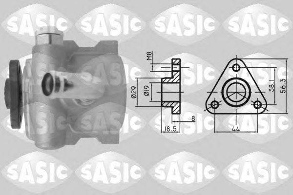 Гидравлический насос, рулевое управление SASIC 7076053