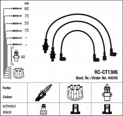 Комплект проводов зажигания NGK 44245