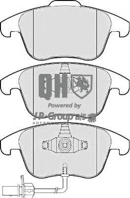 Комплект тормозных колодок, дисковый тормоз JP GROUP 1163608519