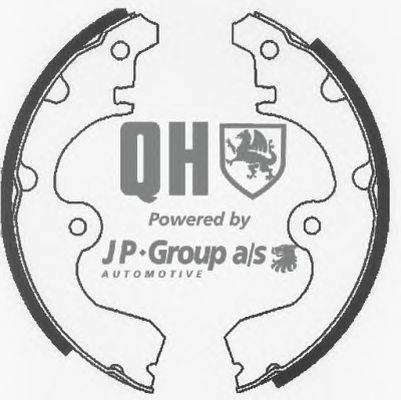 Комплект тормозных колодок JP GROUP BS880