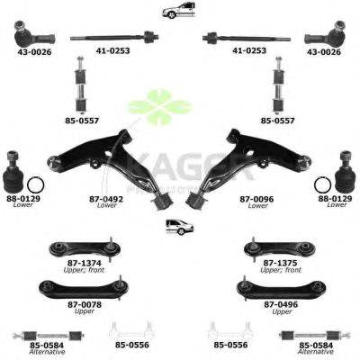 Подвеска колеса KAGER 800858