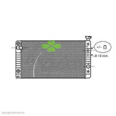 Радиатор, охлаждение двигателя KAGER 31-1811
