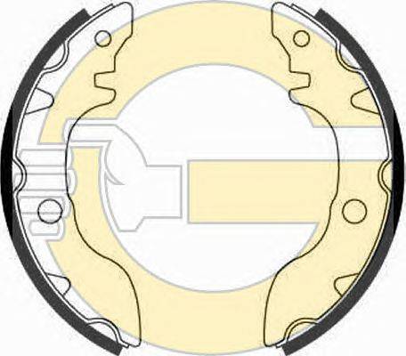 Комплект тормозных колодок GIRLING 5182939