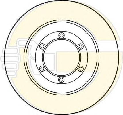 Тормозной диск GIRLING 6027951