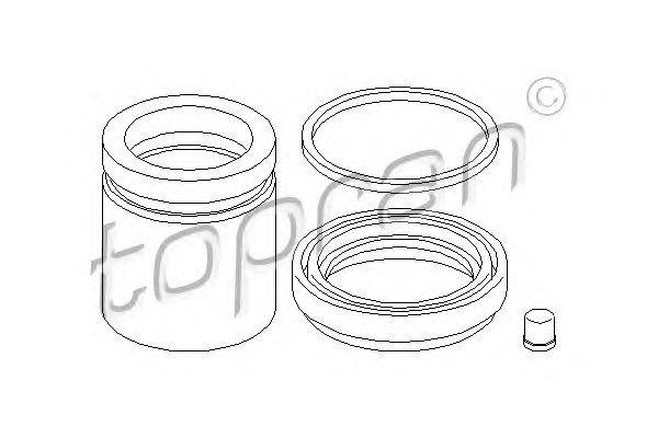 Ремкомплект, тормозной суппорт TOPRAN 111692