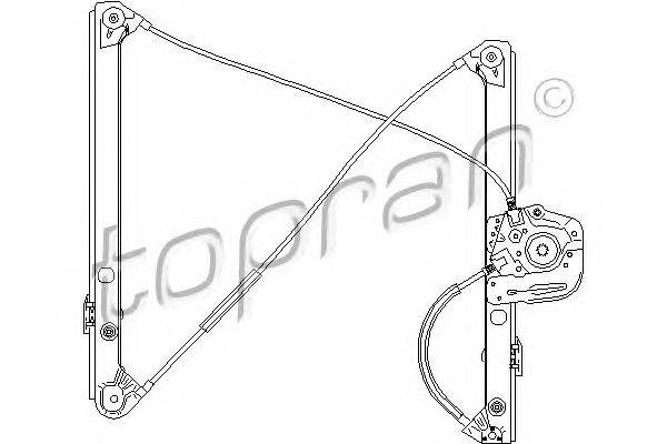 Подъемное устройство для окон TOPRAN 501 828