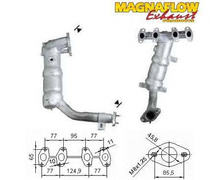 Катализатор MAGNAFLOW 81877