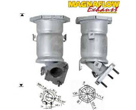 Катализатор MAGNAFLOW 75603