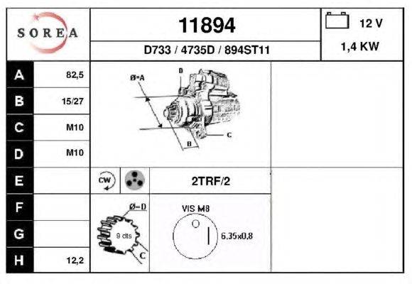 Стартер EAI 11894