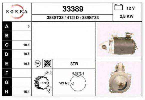 Стартер EAI 33389