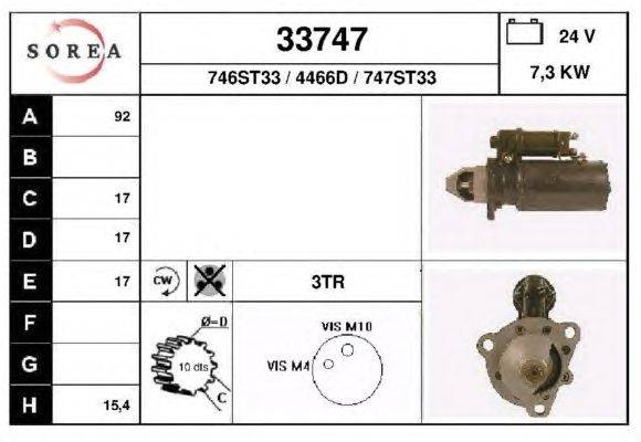 Стартер EAI 33747