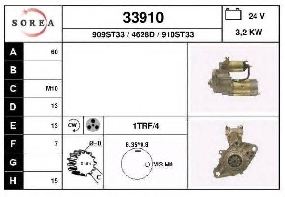 Стартер EAI 33910