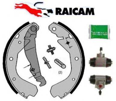 Комплект тормозных колодок, стояночная тормозная система RAICAM 7099RP