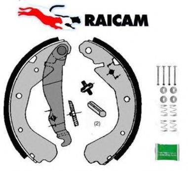 Комплект тормозных колодок, стояночная тормозная система RAICAM 7136RP
