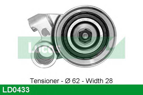 Натяжной ролик, ремень ГРМ LUCAS ENGINE DRIVE LD0433