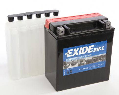 Стартерная аккумуляторная батарея EXIDE YTX16-BS