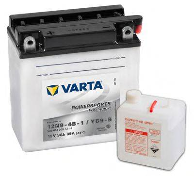 Стартерная аккумуляторная батарея; Стартерная аккумуляторная батарея VARTA YB9B