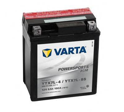 Стартерная аккумуляторная батарея; Стартерная аккумуляторная батарея VARTA YTX7LBS