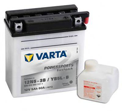 Стартерная аккумуляторная батарея; Стартерная аккумуляторная батарея VARTA 505012003A514