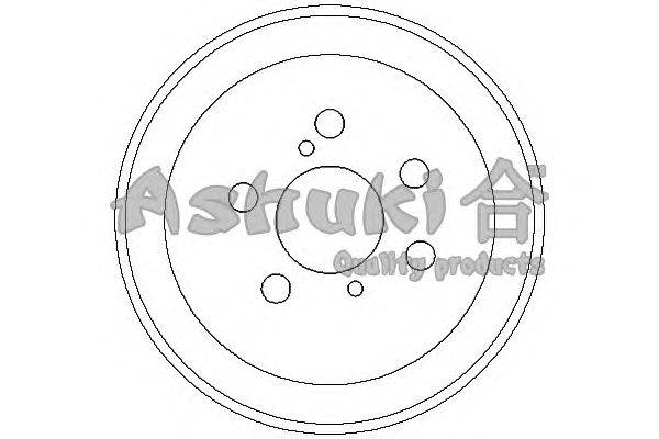 Тормозной барабан ASHUKI 1020-0102