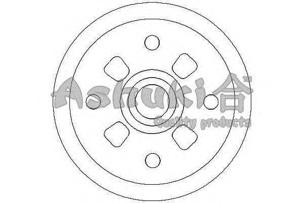Тормозной барабан ASHUKI 1020-5003