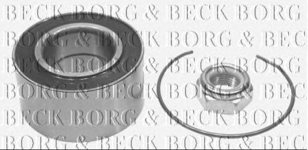 Комплект подшипника ступицы колеса BORG & BECK BWK095