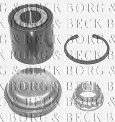 Комплект подшипника ступицы колеса BORG & BECK BWK1057