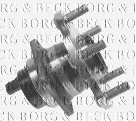 Комплект подшипника ступицы колеса BORG & BECK BWK1104