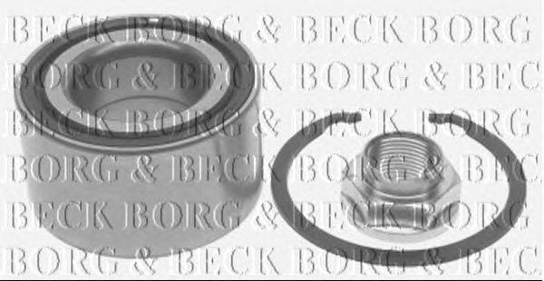 Комплект подшипника ступицы колеса BORG & BECK BWK1161