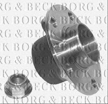 Комплект подшипника ступицы колеса BORG & BECK BWK306