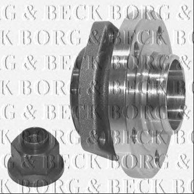 Комплект подшипника ступицы колеса BORG & BECK BWK705