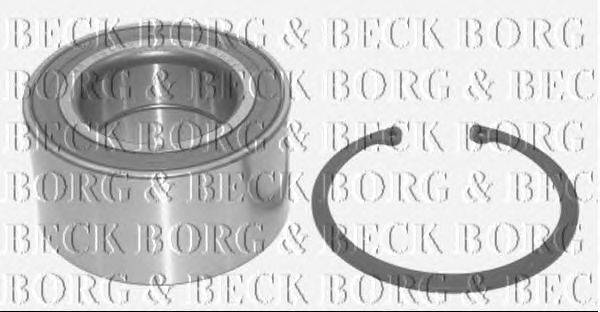 Комплект подшипника ступицы колеса BORG & BECK BWK782