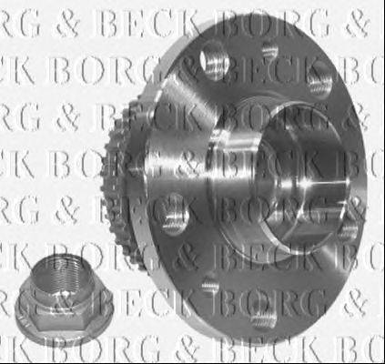 Комплект подшипника ступицы колеса BORG & BECK BWK793