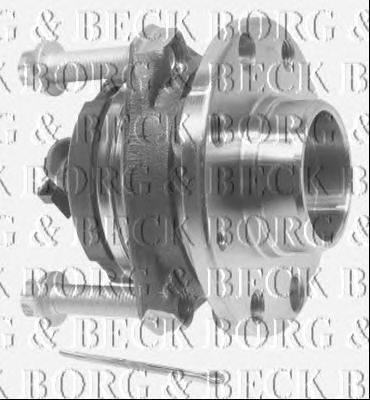 Комплект подшипника ступицы колеса BORG & BECK BWK842