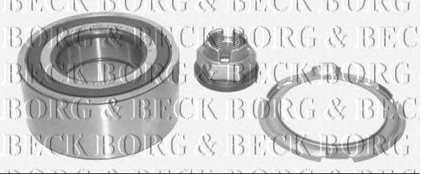 Комплект подшипника ступицы колеса BORG & BECK BWK961