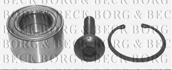 Комплект подшипника ступицы колеса BORG & BECK BWK996