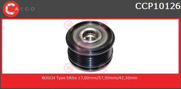 Ременный шкив, генератор CASCO CCP10126