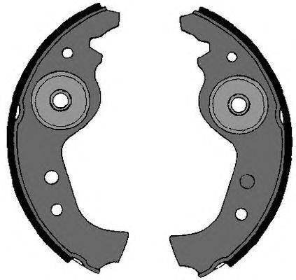 VEMA (НОМЕР: 84089) Комплект тормозных колодок