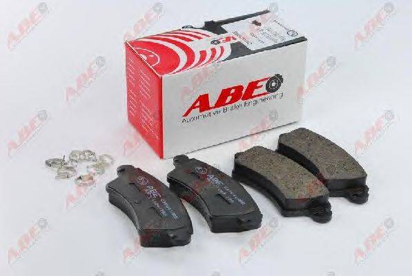 Комплект тормозных колодок, дисковый тормоз ABE C1P041ABE