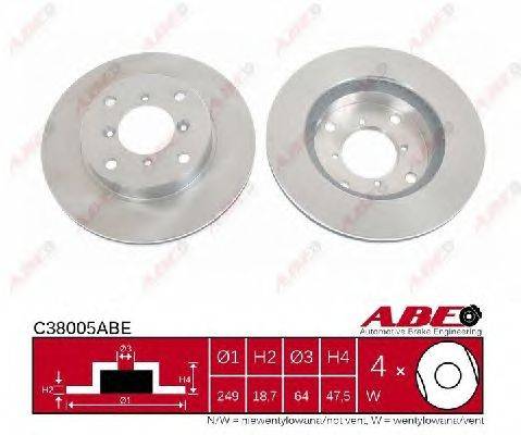 Тормозной диск ABE C38005ABE