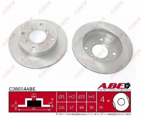 Тормозной диск ABE C38014ABE