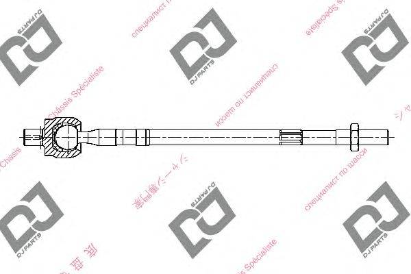 Осевой шарнир, рулевая тяга DJ PARTS DR1062